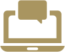Ícone – atendimento online 100% digital