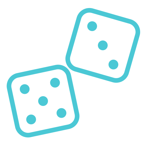 Ícone de dados – ludopatia
